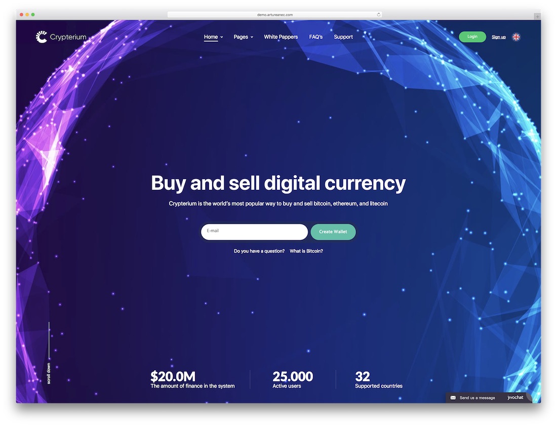 Cryptocurrency exchange
