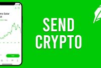 Can i send crypto from robinhood