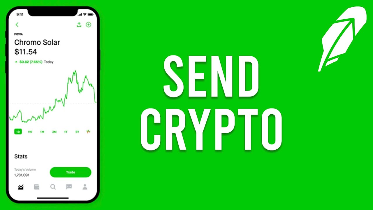 Can i send crypto from robinhood