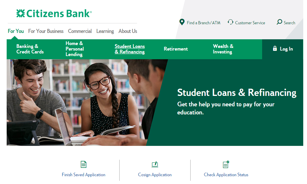 Citizens loan refinancing